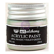 FINNABAIR Opal Magic Acrylic Paint - Violet Green